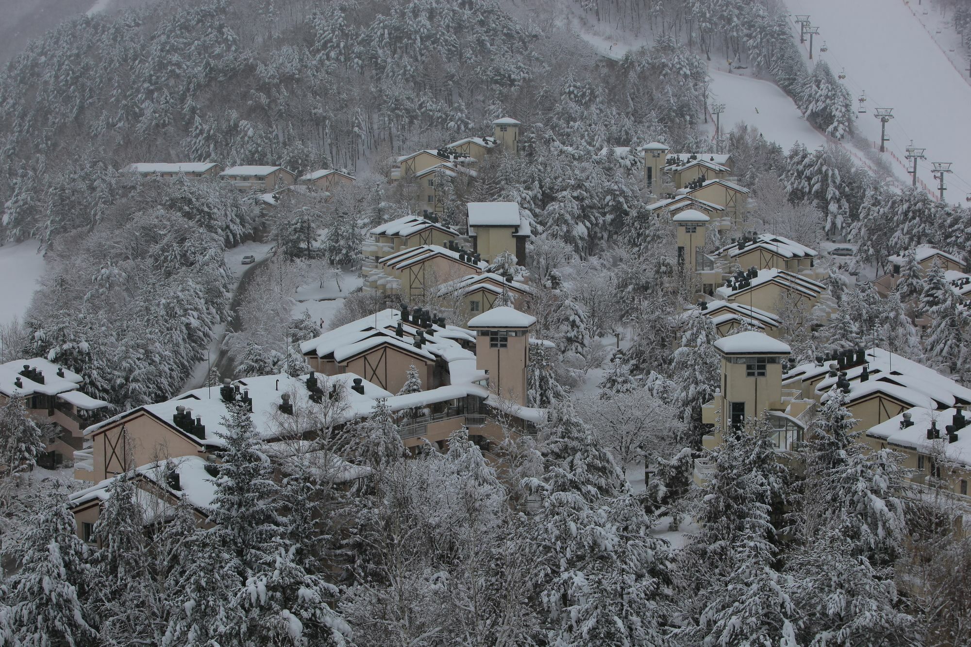 Yongpyong Resort Villa Condominium Pchjongčchang Exteriér fotografie
